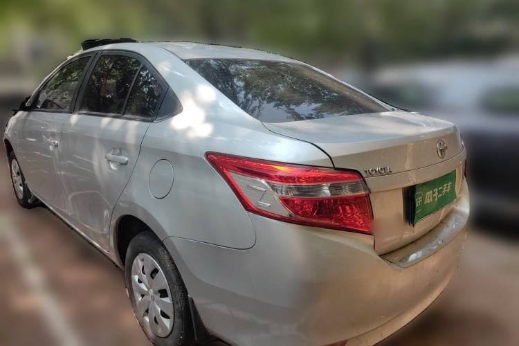 Used Toyota Vios 2014 1.3L Manual Xiang Edition Rear Left 45 Deg