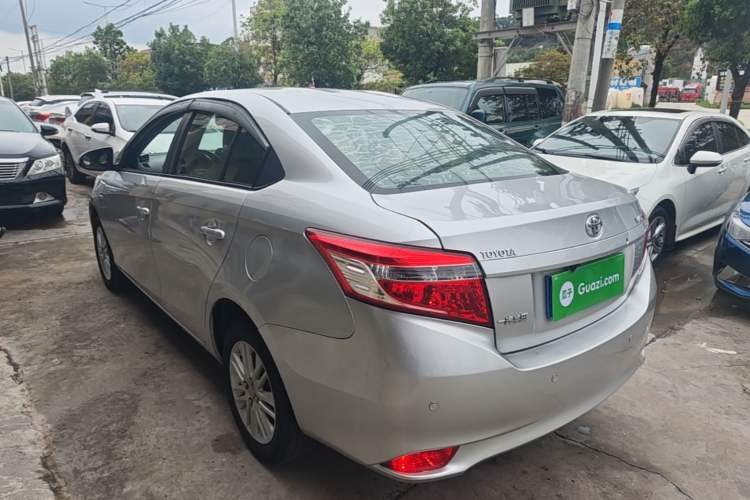 Used Toyota Vios 2014 1.5L Automatic ZhiZhen Edition Rear Left 45 Deg