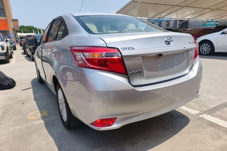 Used Toyota Vios 2014 1.3L Automatic ZhiShang Edition Rear Left 45 Deg