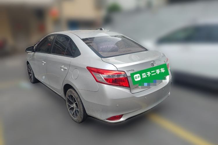 Used Toyota Vios 2014 1.5L Automatic ZhiZhen Edition Rear Left 45 Deg