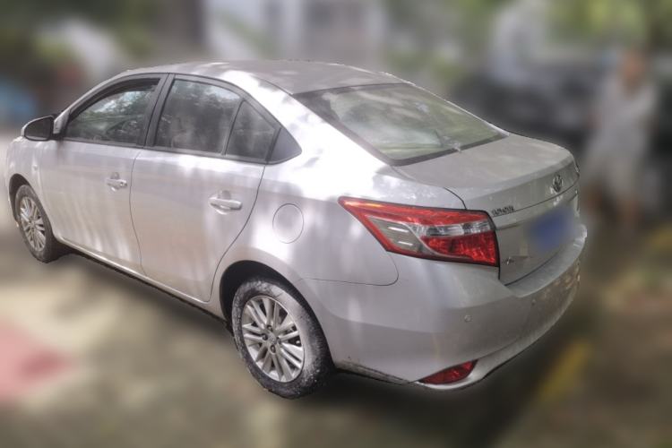 Used Toyota Vios 2014 1.5L Automatic ZhiShang Edition Rear Left 45 Deg