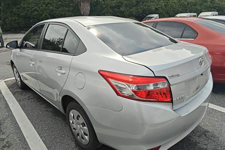Used Toyota Vios 2014 1.5L Automatic ZhiZhen Edition Rear Left 45 Deg