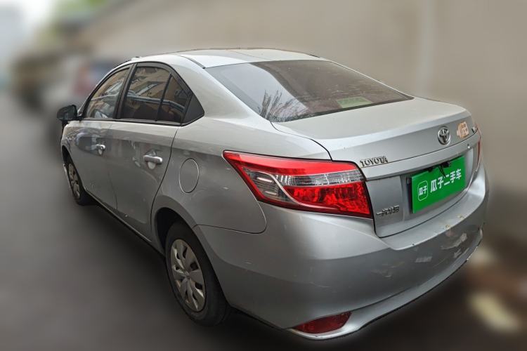 Used Toyota Vios 2014 1.3L Manual Xiang Edition Rear Left 45 Deg