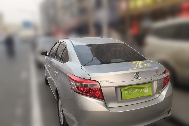 Used Toyota Vios 2014 1.3L Automatic ZhiShang Edition Rear Left 45 Deg
