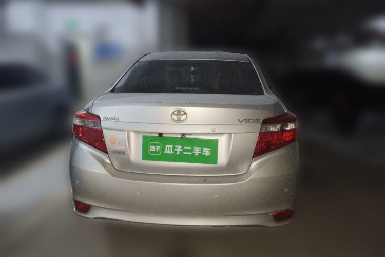 Used Toyota Vios 2014 1.3L Automatic Standard Edition Rear