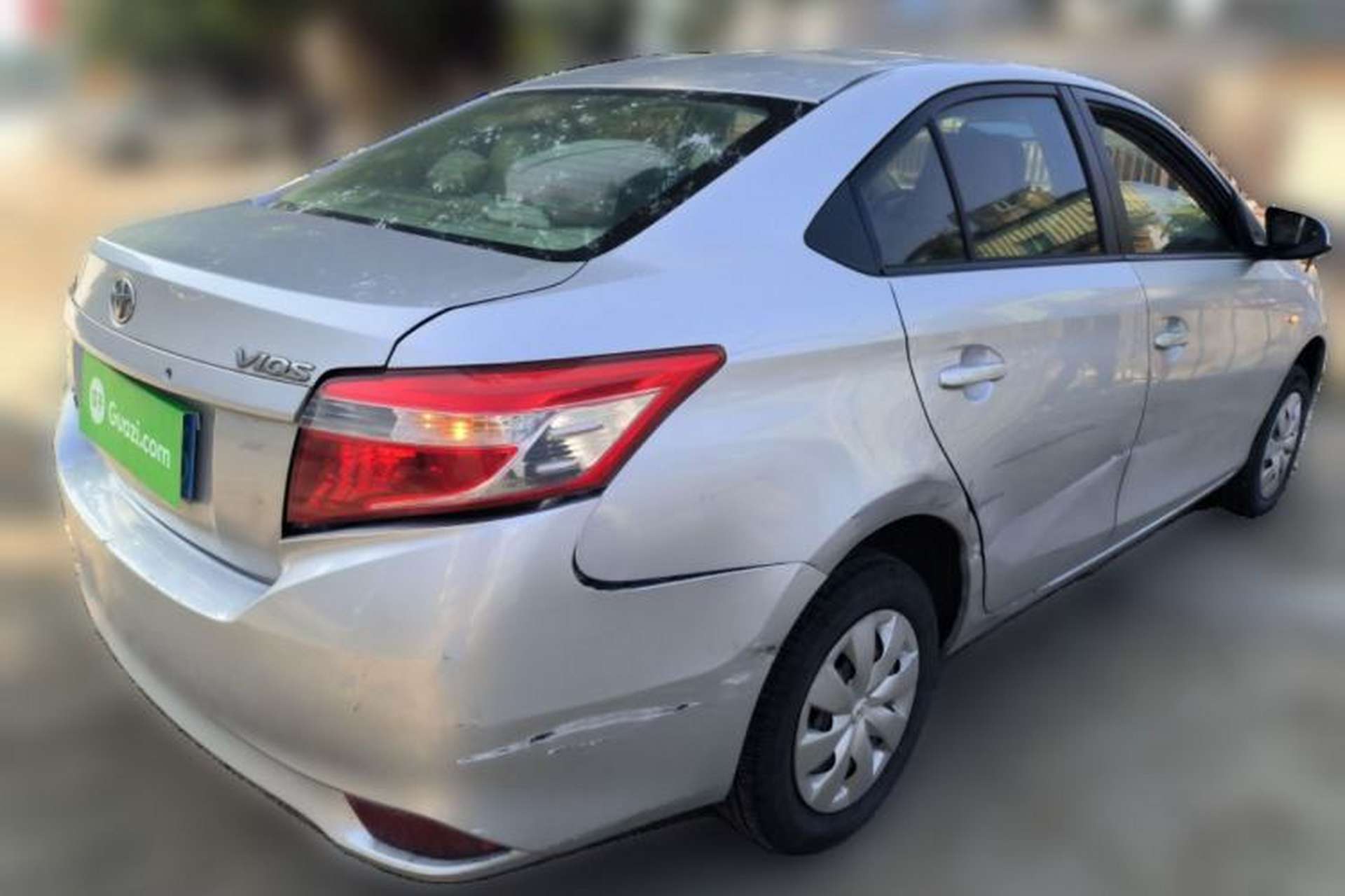 Used Toyota Vios 2014 1.3L Manual Xiang Edition Rear Right 45 Deg