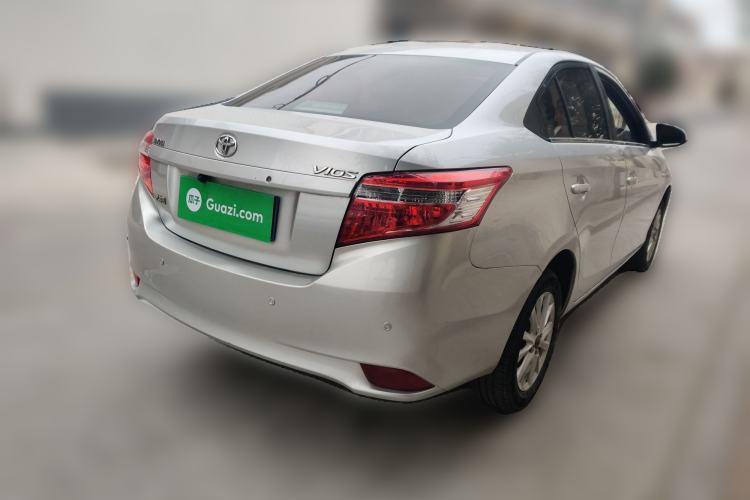 Used Toyota Vios 2014 1.3L Automatic Standard Edition Rear Right 45 Deg