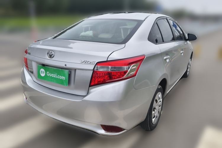 Used Toyota Vios 2014 1.3L Automatic Standard Edition Rear Right 45 Deg