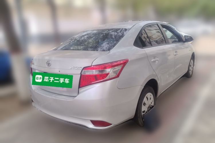 Used Toyota Vios 2014 1.3L Manual Value Edition Rear Right 45 Deg