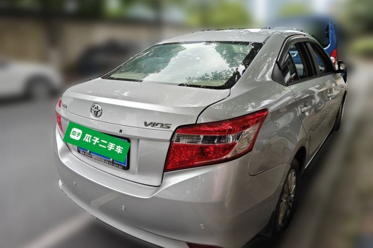 Used Toyota Vios 2014 1.5L Automatic ZhiZhen Edition Rear Right 45 Deg