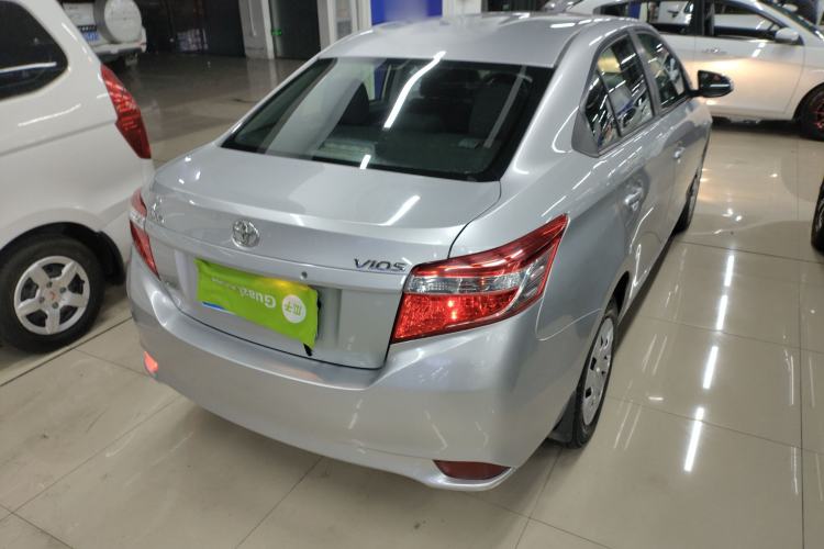 Used Toyota Vios 2014 1.3L Automatic Standard Edition Rear Right 45 Deg