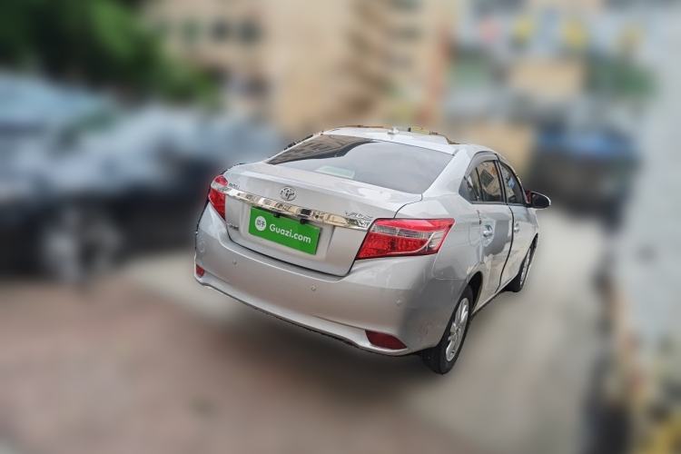 Used Toyota Vios 2014 1.3L Automatic Standard Edition Rear Right 45 Deg