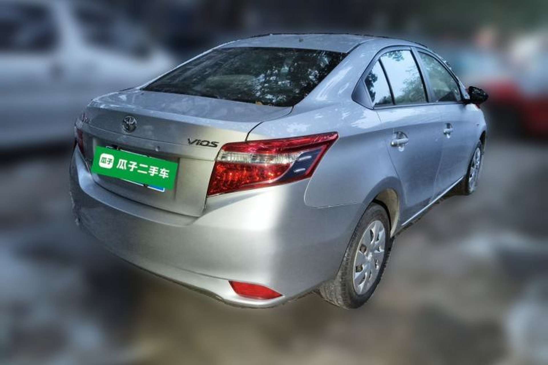 Used Toyota Vios 2014 1.5L Manual ZhiZhen Edition Rear Right 45 Deg