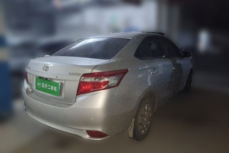 Used Toyota Vios 2014 1.3L Automatic Standard Edition Rear Right 45 Deg
