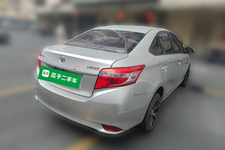 Used Toyota Vios 2014 1.5L Automatic ZhiZhen Edition Rear Right 45 Deg