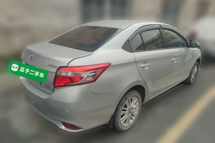 Used Toyota Vios 2014 1.5L Automatic ZhiZhen Edition Rear Right 45 Deg