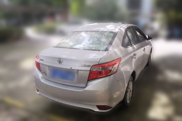 Used Toyota Vios 2014 1.5L Automatic ZhiShang Edition Rear Right 45 Deg