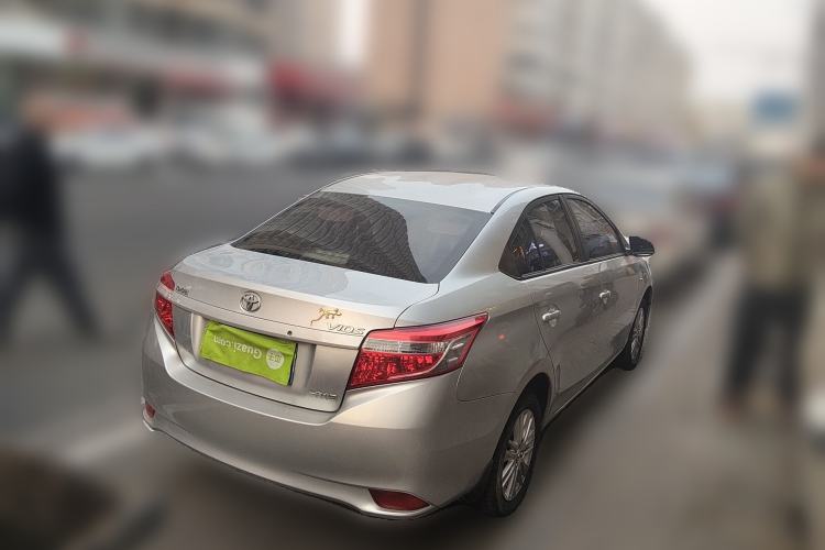 Used Toyota Vios 2014 1.3L Automatic ZhiShang Edition Rear Right 45 Deg