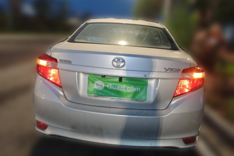 Used Toyota Vios 2014 1.5L Automatic ZhiZhen Edition Rear