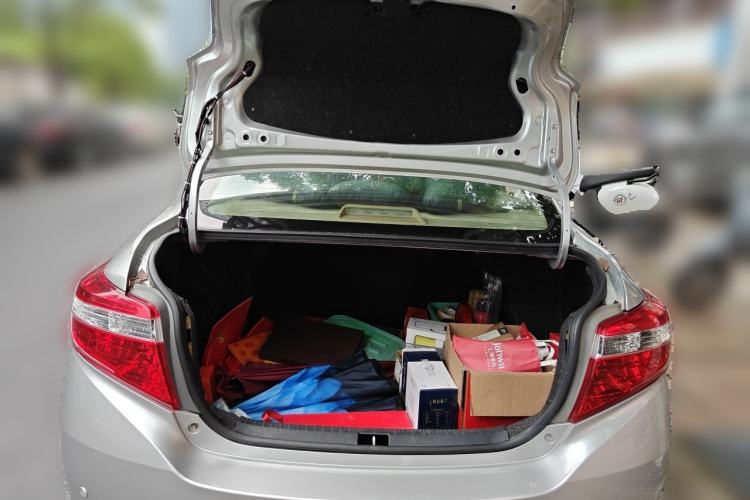 Used Toyota Vios 2014 1.5L Automatic ZhiZhen Edition Trunk