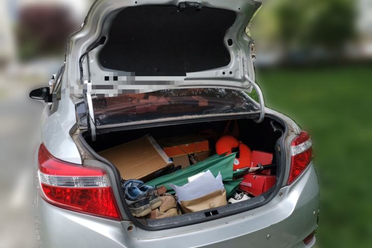Used Toyota Vios 2014 1.5L Manual ZhiZhen Edition Trunk