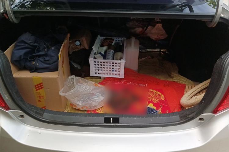 Used Toyota Vios 2014 1.3L Automatic Standard Edition Trunk