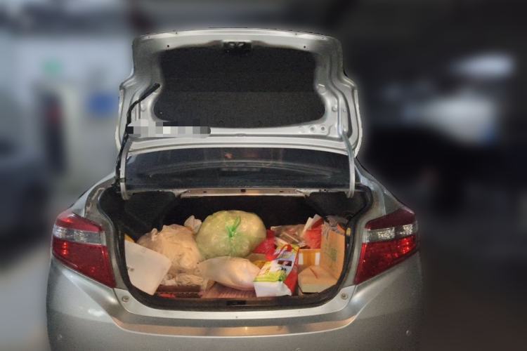 Used Toyota Vios 2014 1.3L Automatic Standard Edition Trunk