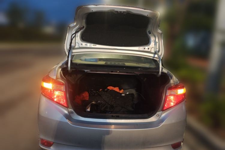 Used Toyota Vios 2014 1.5L Automatic ZhiZhen Edition Trunk