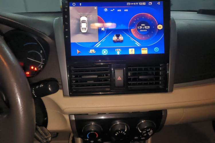 Used Toyota Vios 2014 1.5L Automatic ZhiZhen Edition Audio And AC Panel