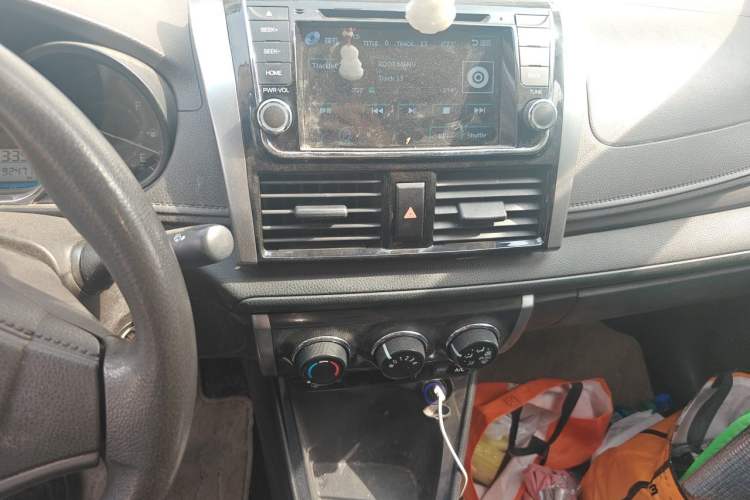 Used Toyota Vios 2014 1.3L Manual Xiang Edition Audio And AC Panel