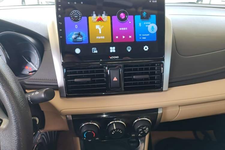Used Toyota Vios 2014 1.3L Automatic Standard Edition Audio And AC Panel