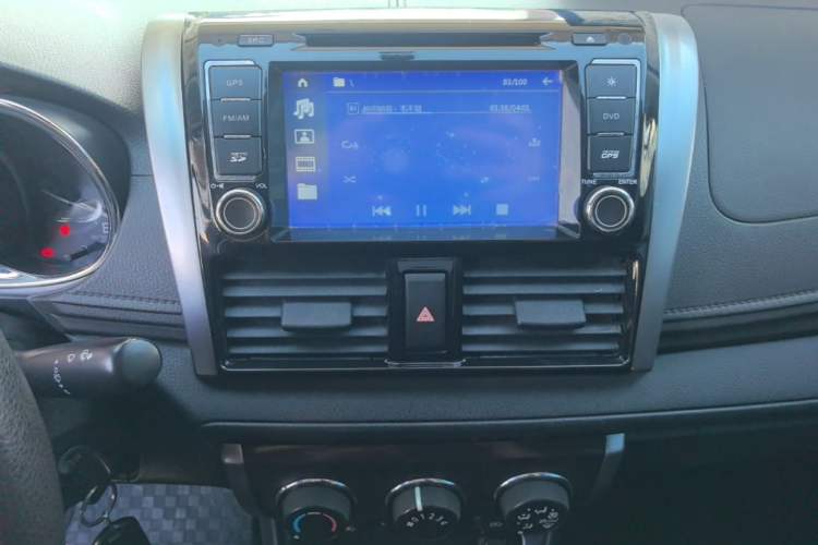Used Toyota Vios 2014 1.5L Automatic ZhiZhen Edition Audio And AC Panel