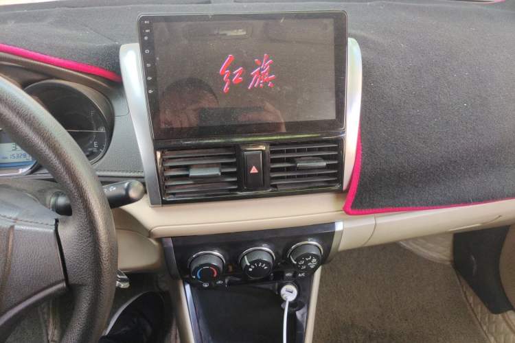 Used Toyota Vios 2014 1.3L Manual Value Edition Audio And AC Panel