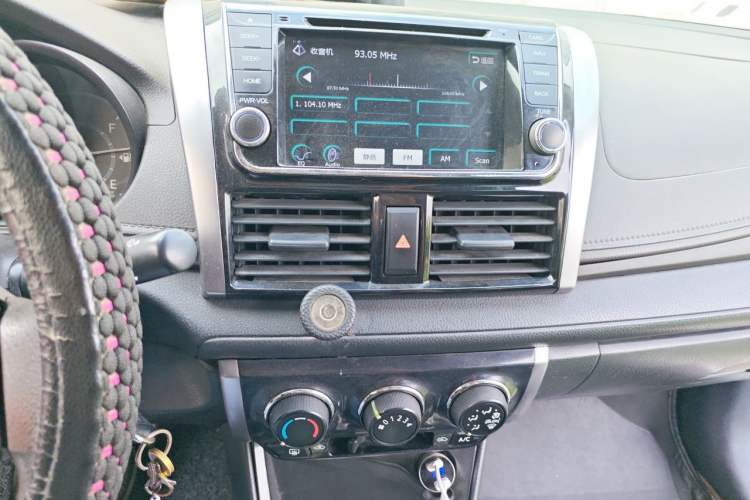 Used Toyota Vios 2014 1.3L Manual Xiang Edition Audio And AC Panel