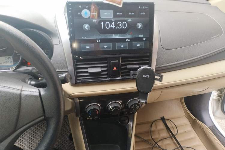 Used Toyota Vios 2014 1.3L Manual Value Edition Audio And AC Panel