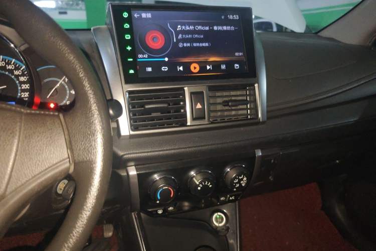 Used Toyota Vios 2014 1.5L Automatic ZhiZhen Edition Audio And AC Panel