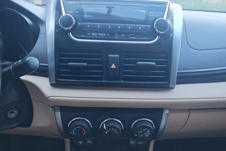 Used Toyota Vios 2014 1.3L Manual Xiang Edition Audio And AC Panel
