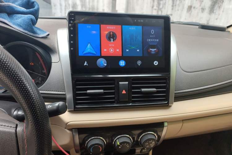 Used Toyota Vios 2014 1.3L Automatic Standard Edition Audio And AC Panel