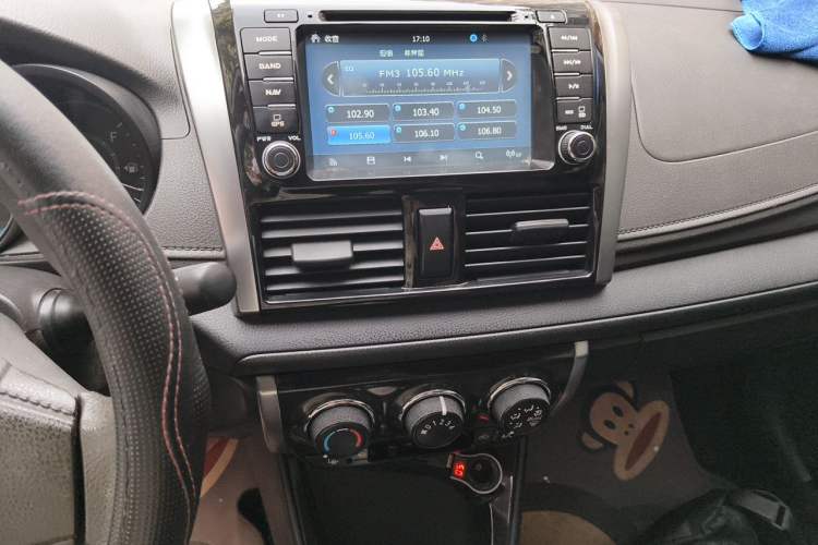 Used Toyota Vios 2014 1.5L Automatic ZhiZhen Edition Audio And AC Panel