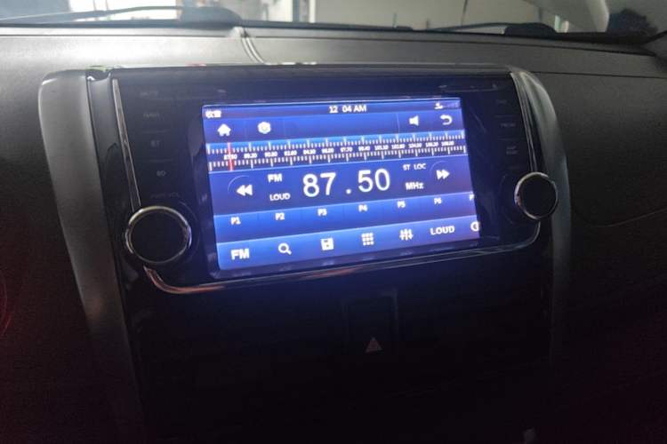 Used Toyota Vios 2014 1.5L Automatic ZhiZhen Edition Audio And AC Panel
