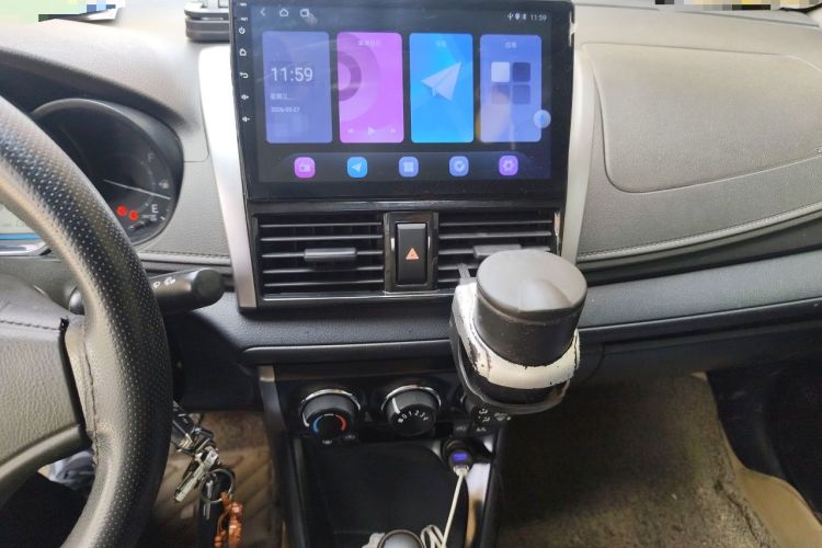 Used Toyota Vios 2014 1.5L Automatic ZhiZhen Edition Audio And AC Panel