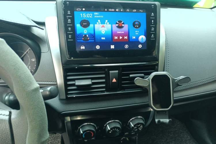 Used Toyota Vios 2014 1.3L Manual Xiang Edition Audio And AC Panel