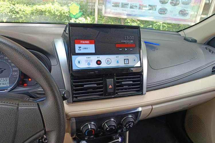 Used Toyota Vios 2014 1.5L Automatic ZhiZhen Edition Audio And AC Panel