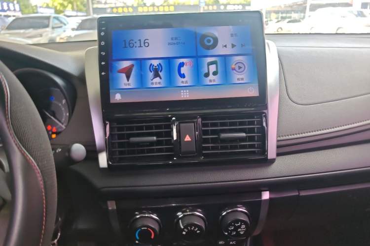 Used Toyota Vios 2014 1.3L Manual Xiang Edition Audio And AC Panel