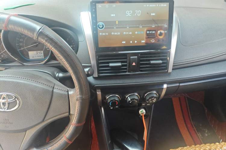 Used Toyota Vios 2014 1.3L Manual Value Edition Audio And AC Panel