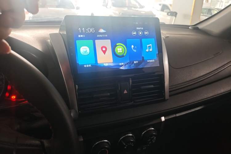 Used Toyota Vios 2014 1.3L Manual Xiang Edition Audio And AC Panel