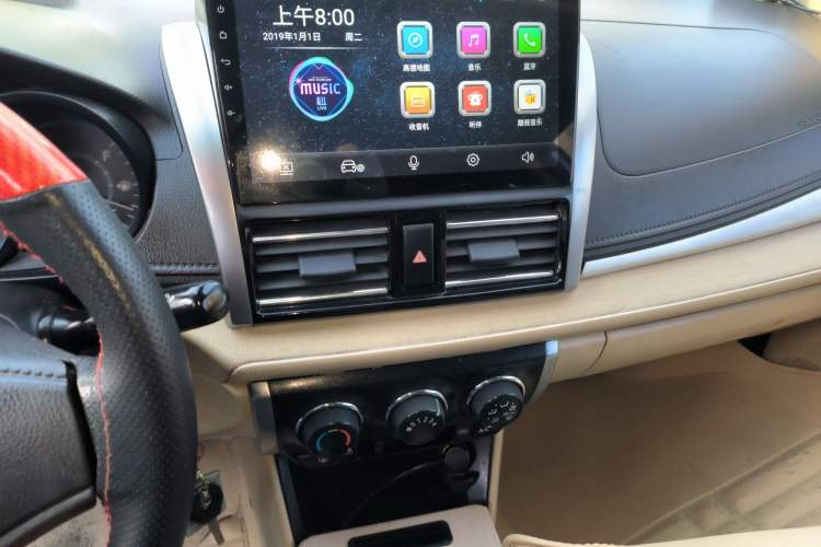 Used Toyota Vios 2014 1.3L Manual Xiang Edition Audio And AC Panel