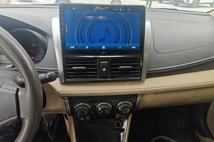 Used Toyota Vios 2014 1.5L Manual ZhiZhen Edition Audio And AC Panel