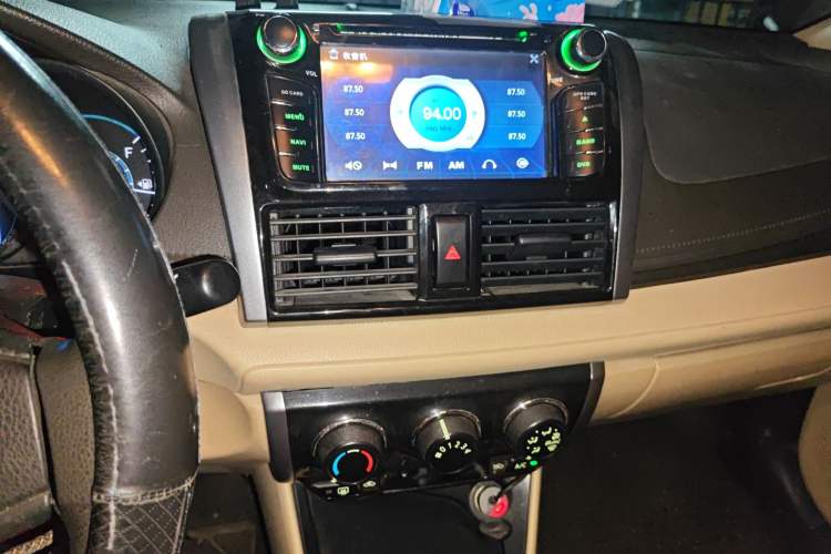 Used Toyota Vios 2014 1.3L Manual Xiang Edition Audio And AC Panel