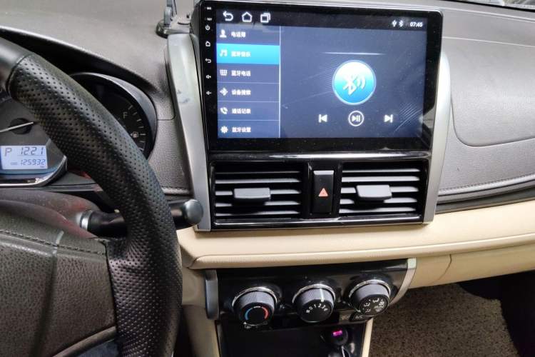 Used Toyota Vios 2014 1.5L Automatic ZhiZhen Edition Audio And AC Panel